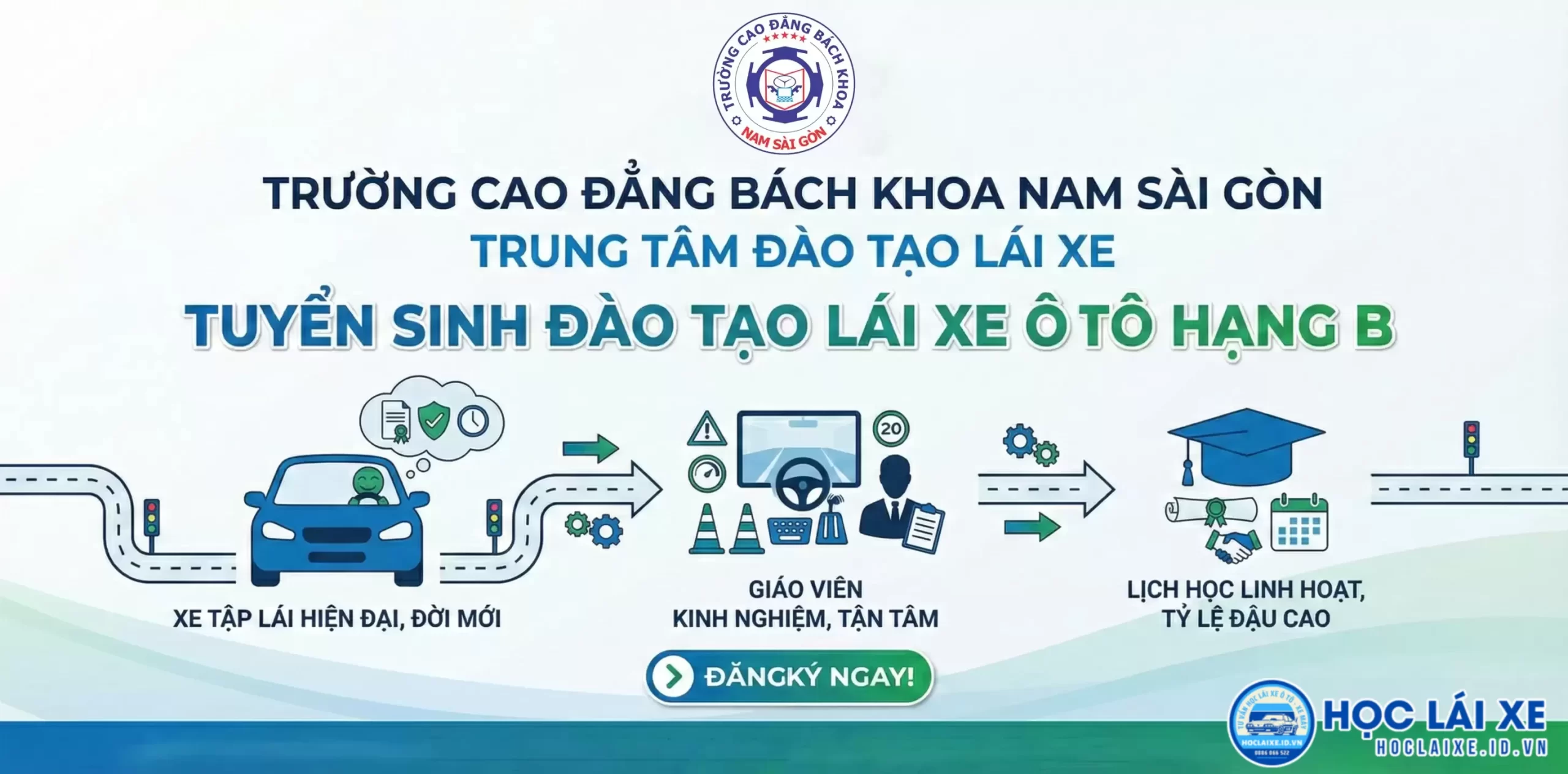 Thông báo về Mức thu phí, lệ phí thi và cấp giấy phép lái xe ôtô hạng B